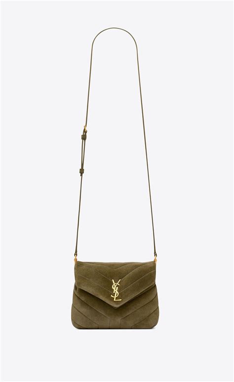 ysl baby lou mini bag|ysl loulou suede bag.